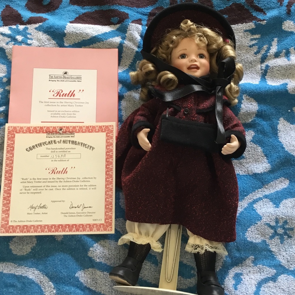 Ashton Drake Galleries Ruth Doll